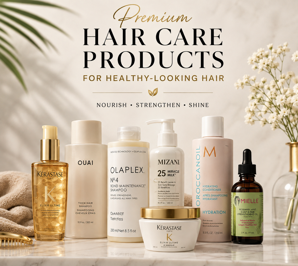 Premium Hair Care Products for Healthy-Looking Hair