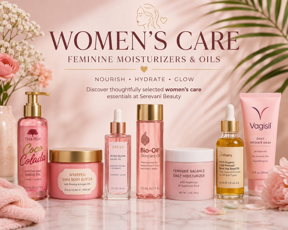 Women's Care – Feminine Moisturizers & Oils
