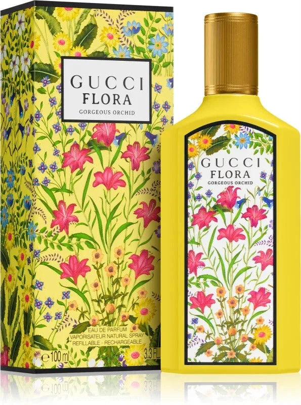 Gucci Flora Gorgeous Orchid 3.3/3.4 oz Eau De Parfum 100ml Spray For Women Gucci