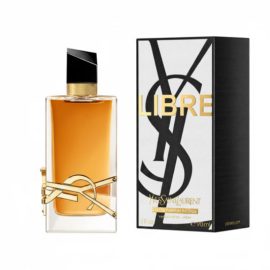 YSL Libre perfume bottle and packaging on a white background